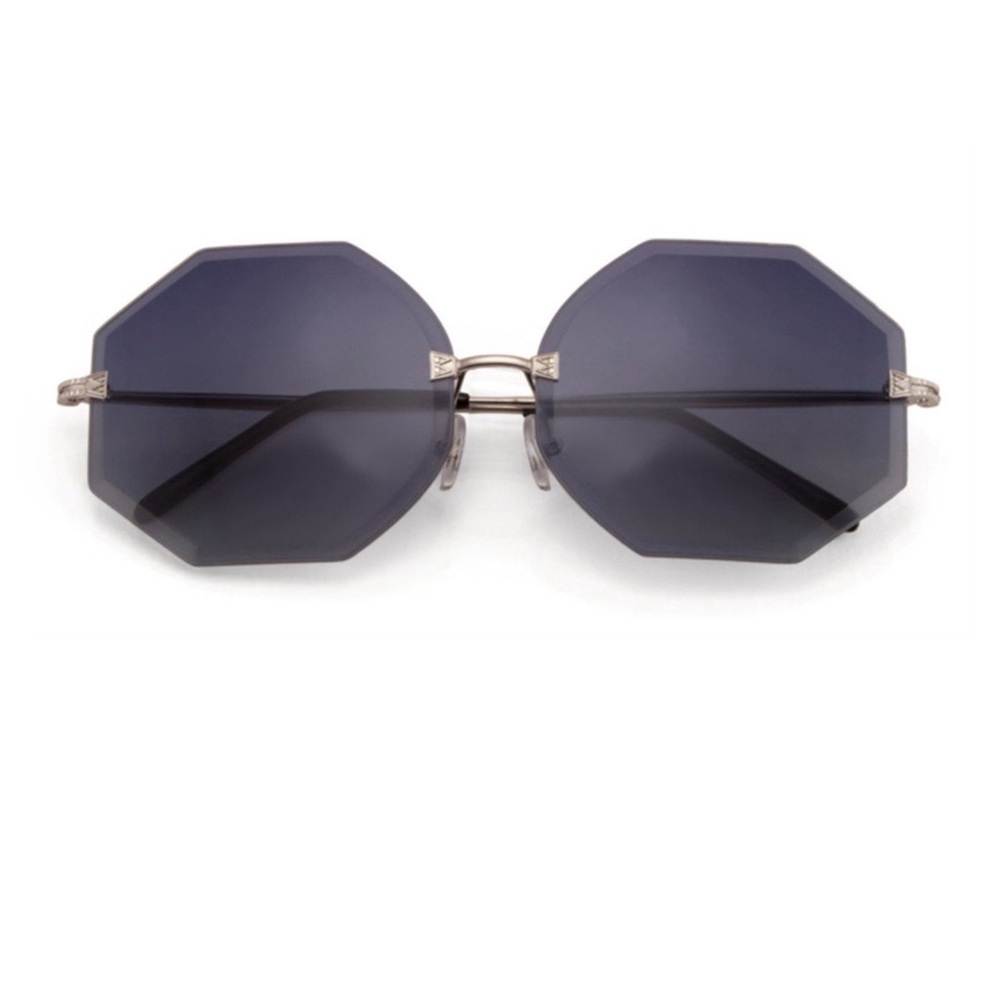 Wildfox Silver Gem Sunglasses Oversized